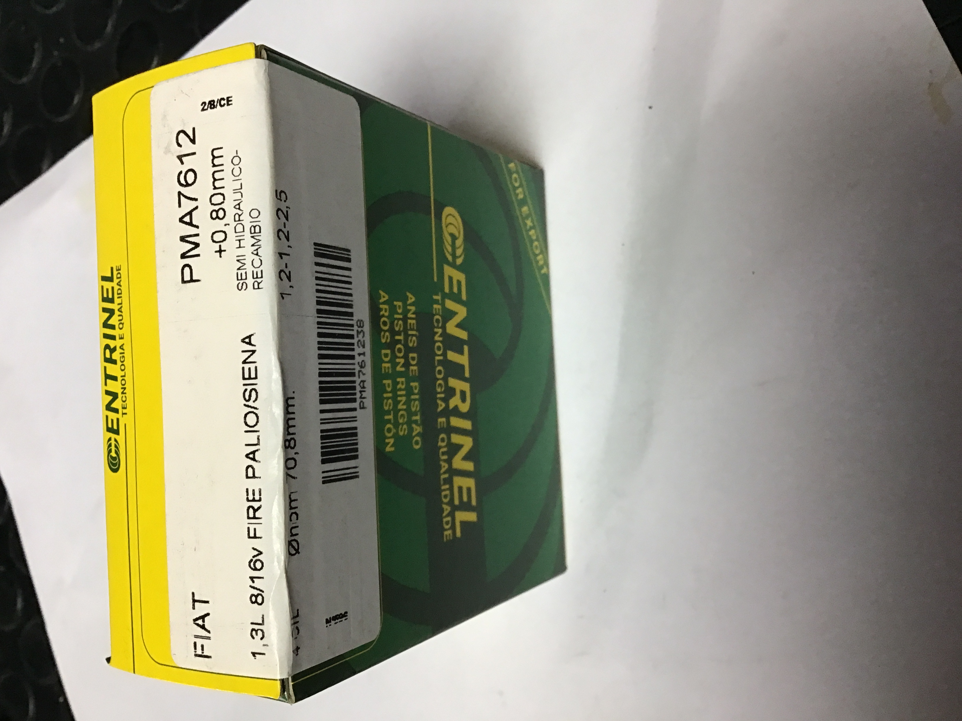 JUEGO DE ANILLOS DE PISTON 8/10 71,60 mm CARBÓN -CARBON