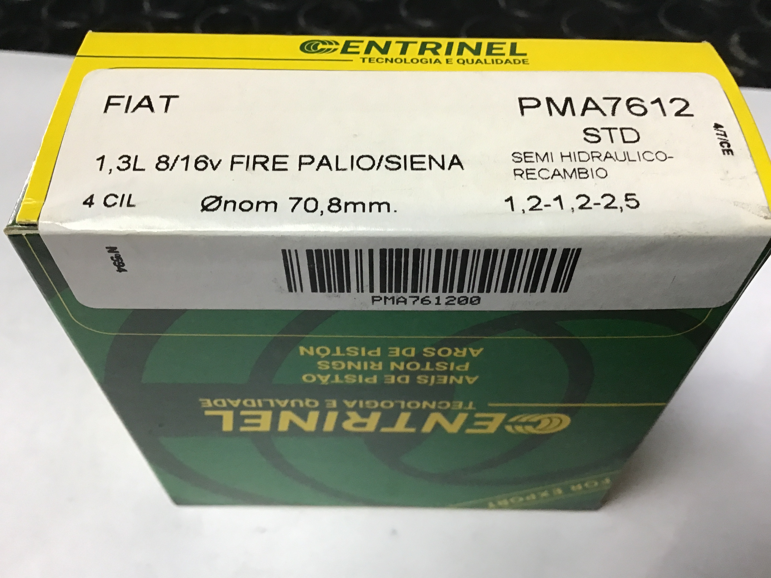 JUEGO DE ANILLOS STD 70.80 mm CARBÓN-CARBON