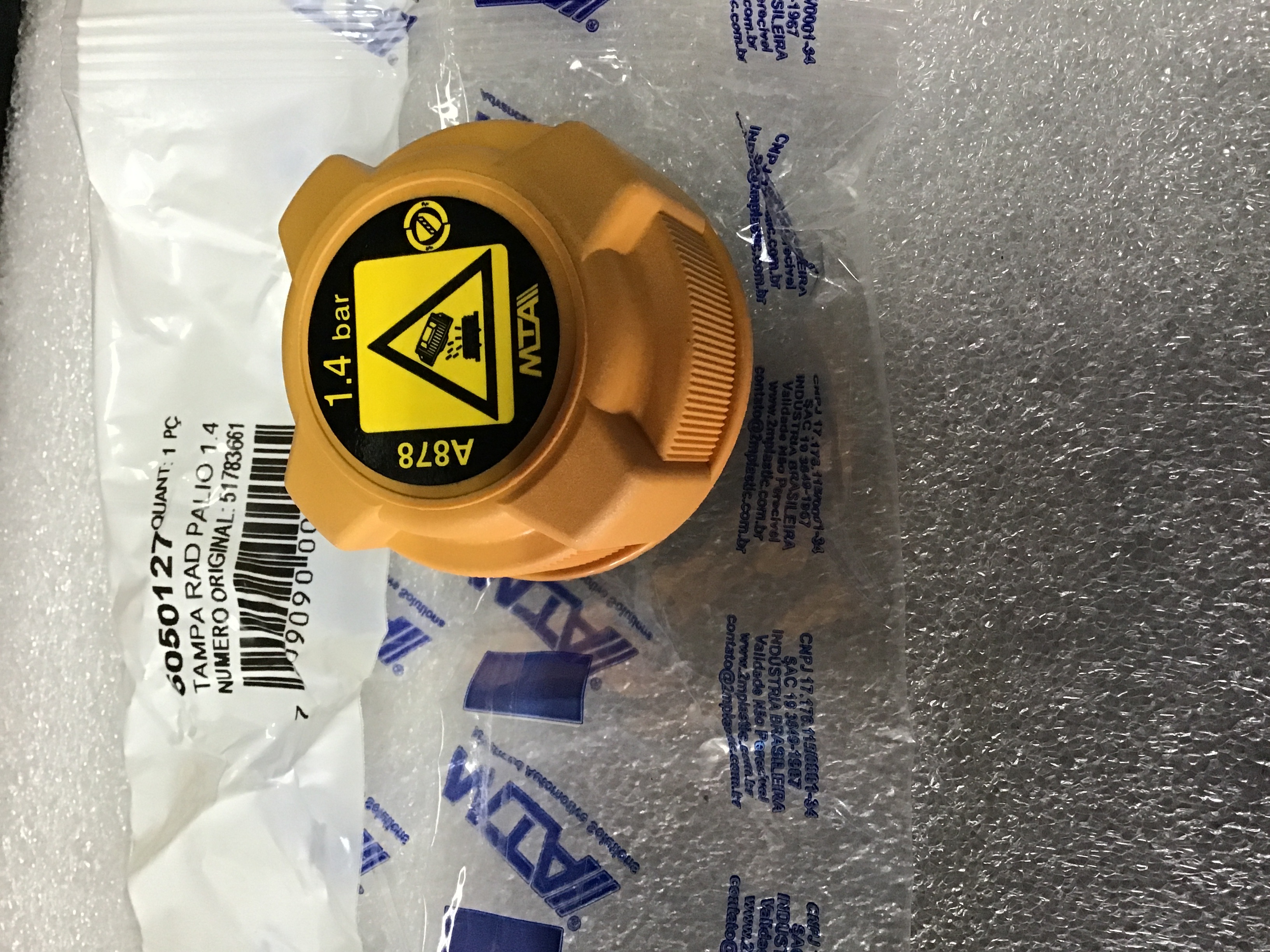 TAPA DE ENVASE REFRIGERANTE 1.4 BAR