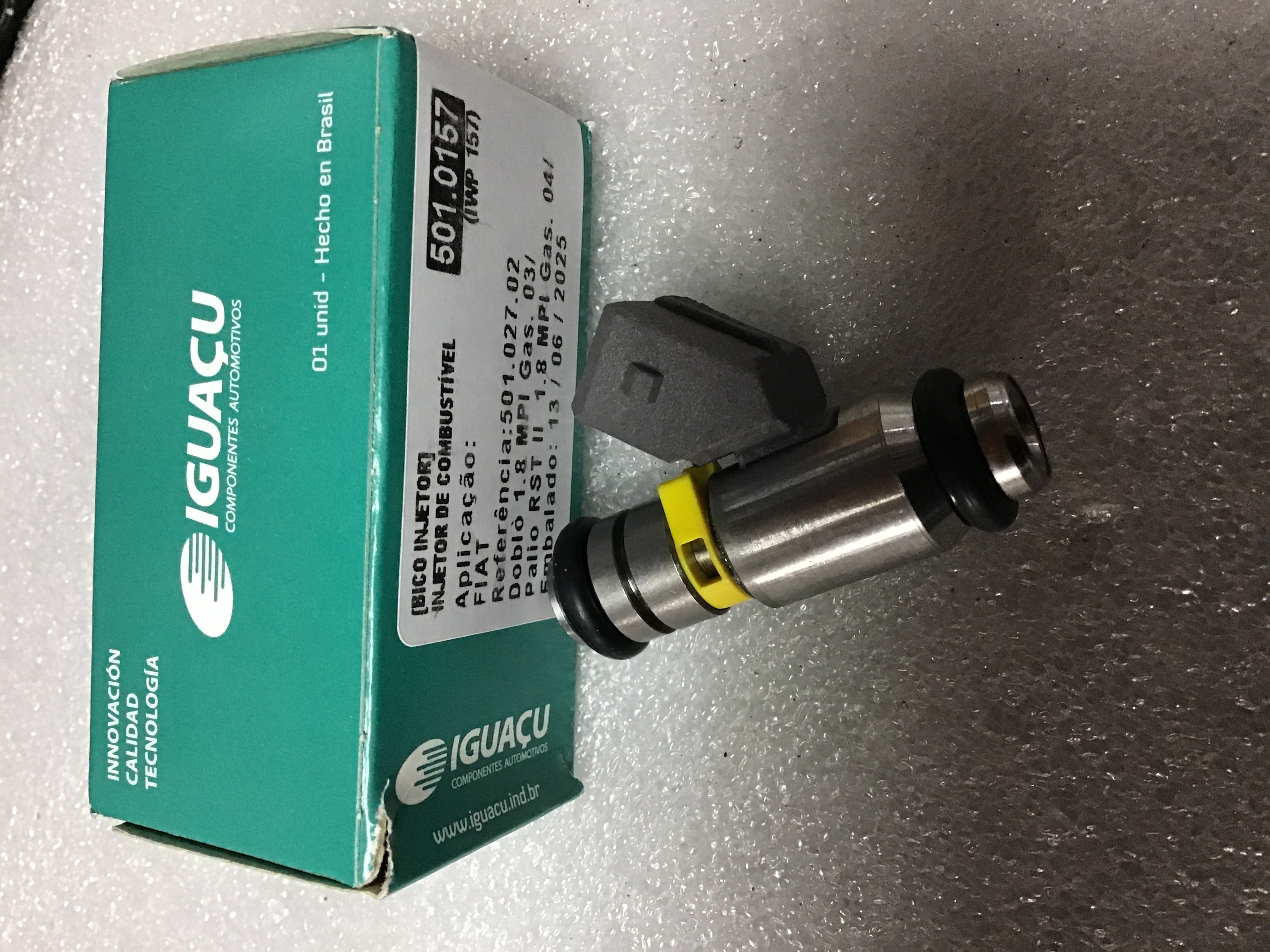 INYECTOR DE GASOLINA (AMARILLO)