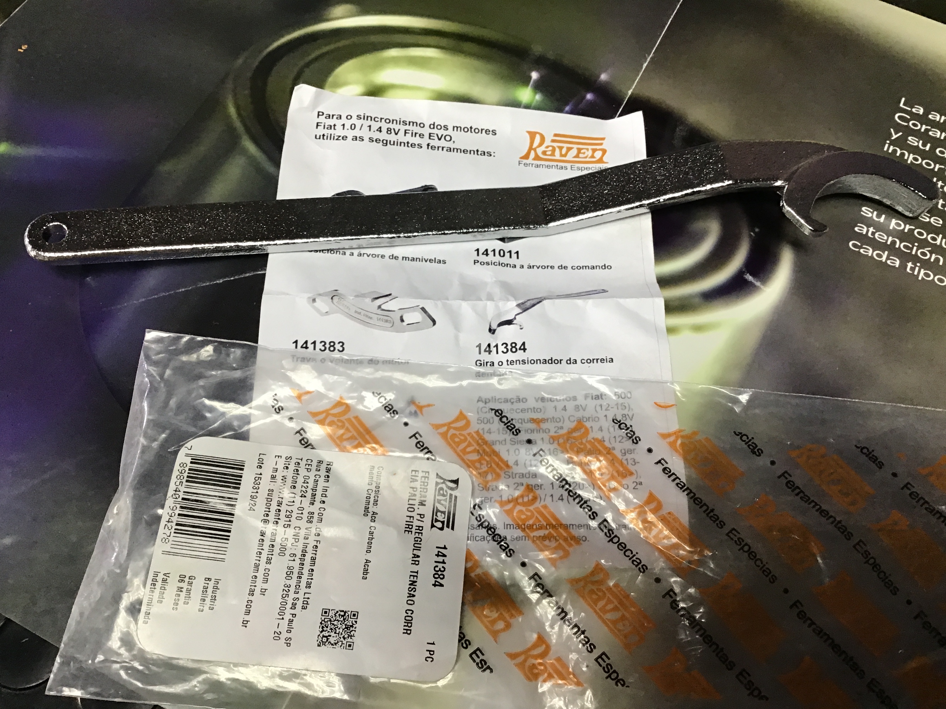 TENSIONADOR DE CORREA DE TIEMPO MOVIL