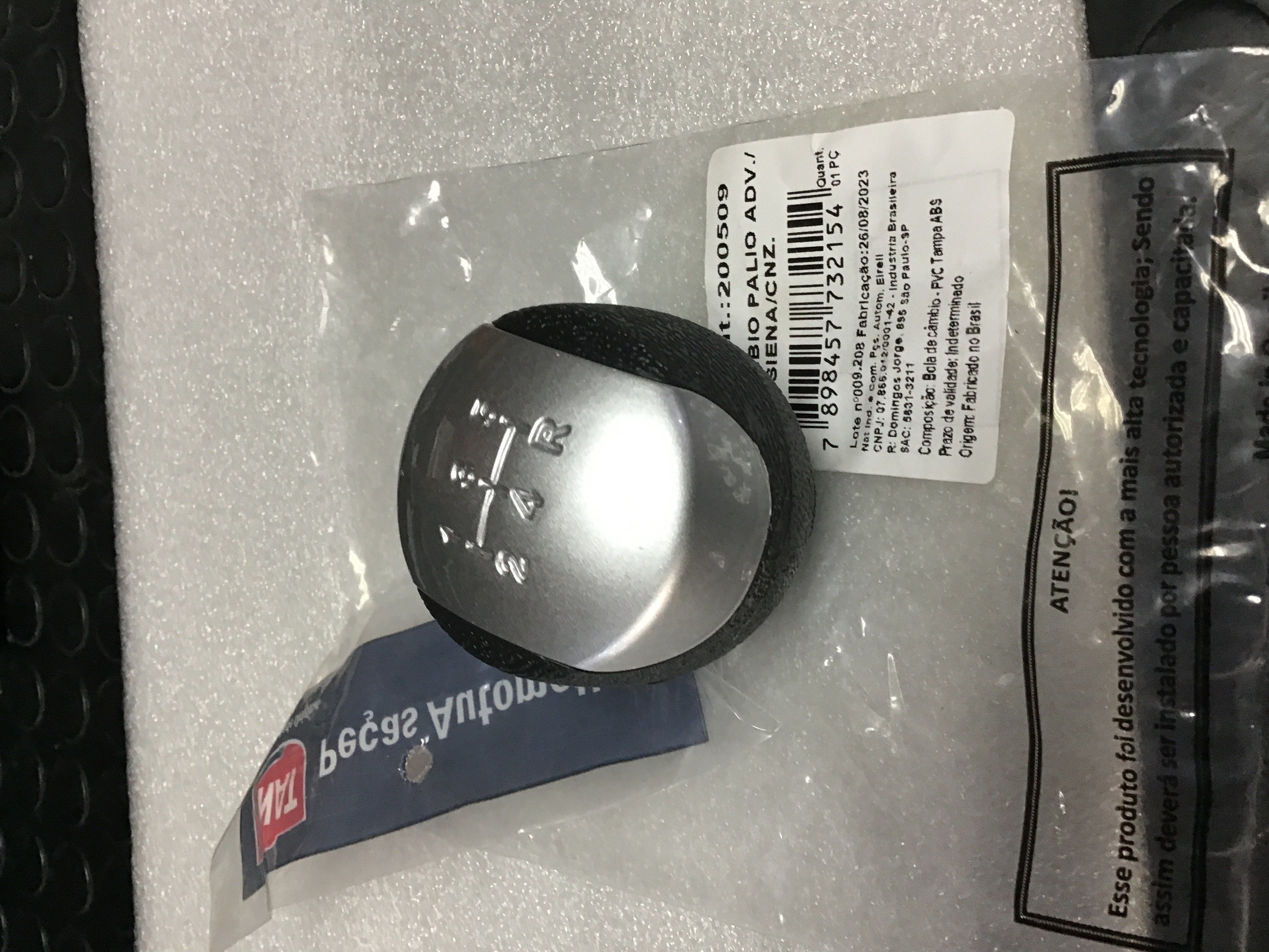 POMO DE PALANCA GRIS MODELO NUEVO