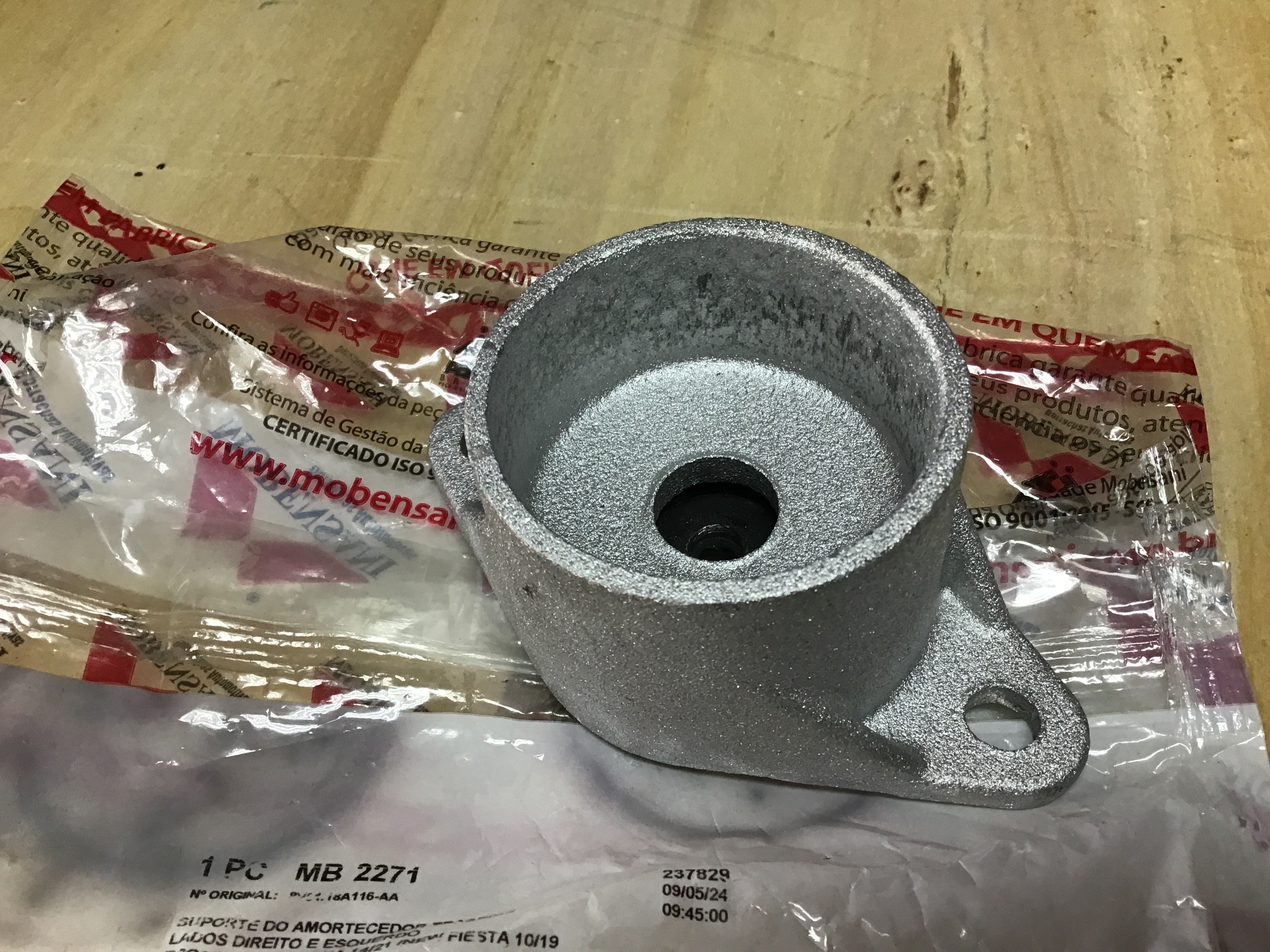 BASE DE AMORTIGUADOR TRASERO ALUMINIO