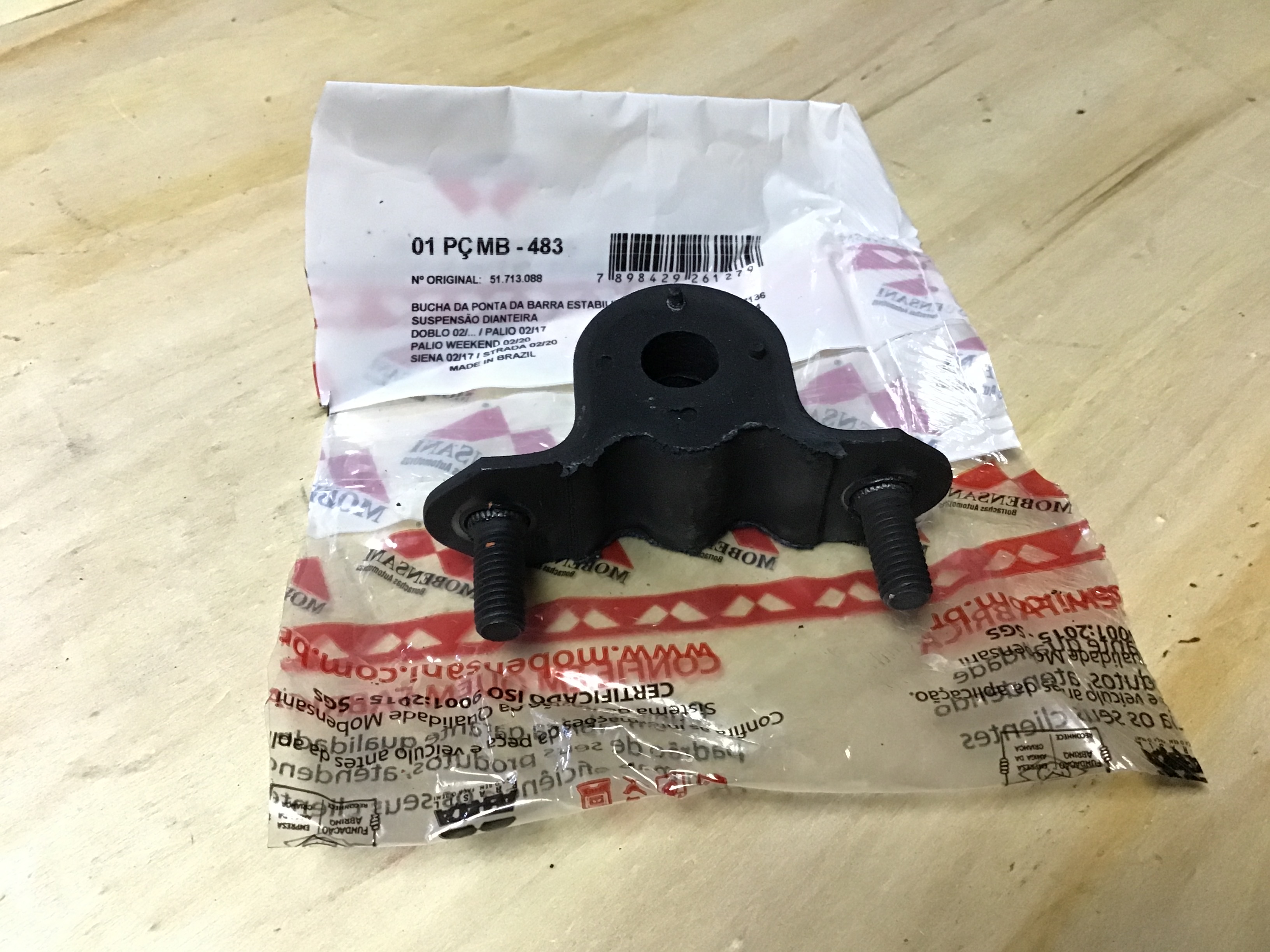 GOMA DE BARRA ESTABILIZADORA PUNTA